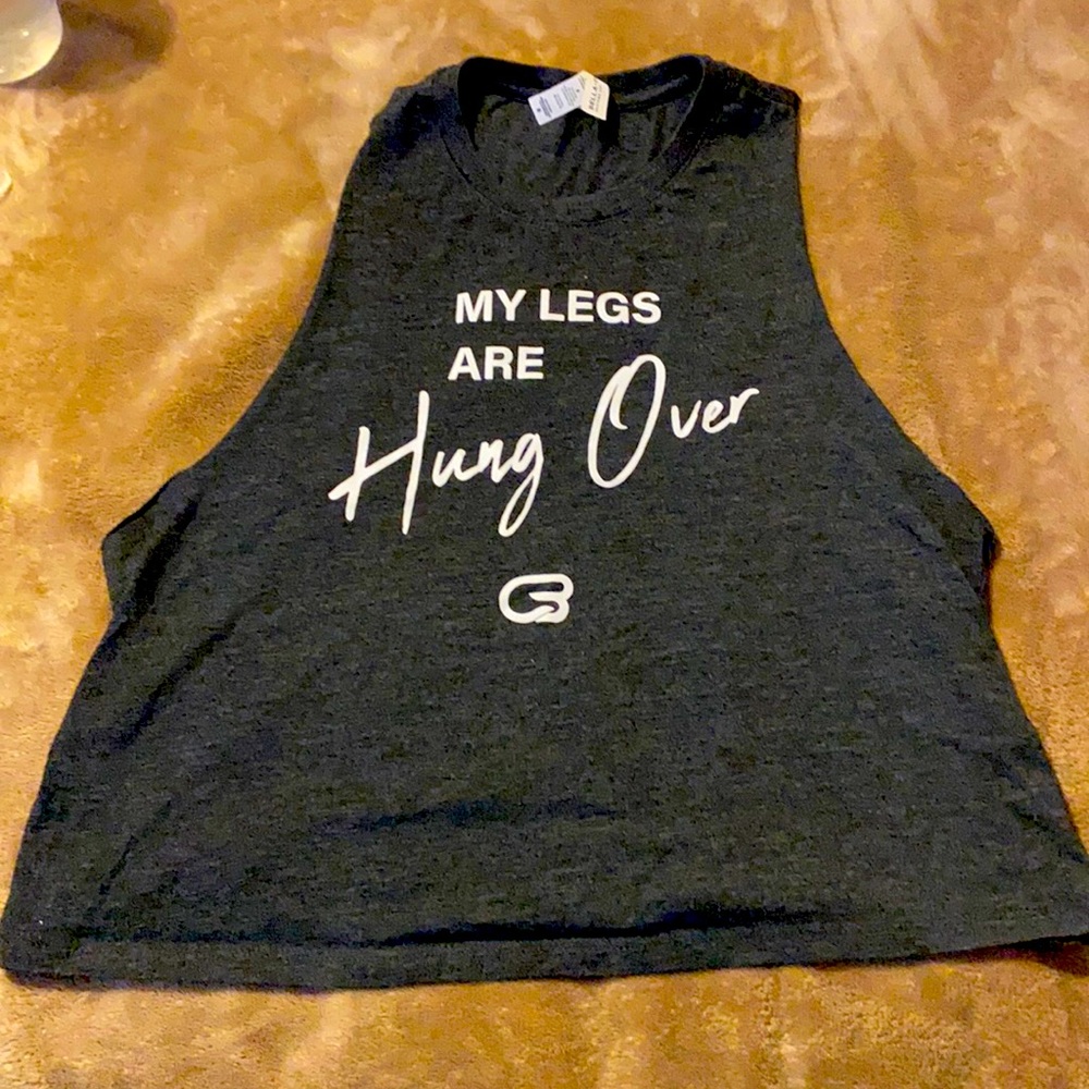 Cyclebar Legs Hungover Crop Tank
